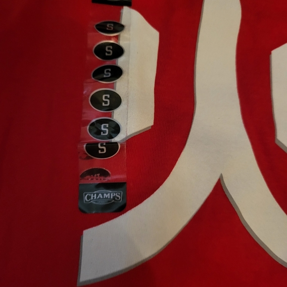 Vintage NEW tags NBA Basketball Rocket Chinese Year of Lamb Adidias T Shirt Sz S - Picture 4 of 5